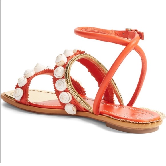 Tory Burch Sinclair Seashell Sandal - Picture 4 of 7